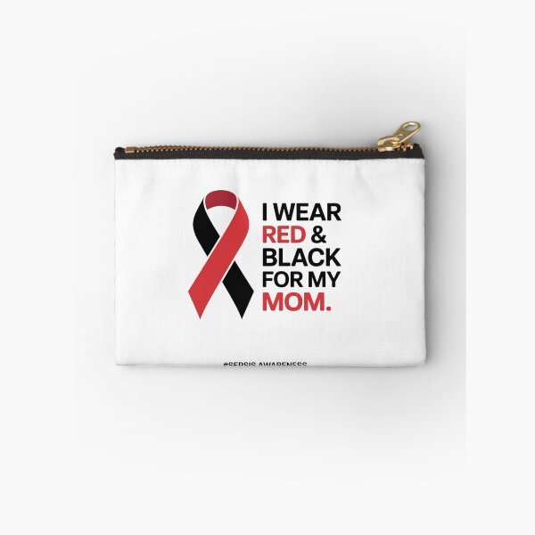 Item preview, I wear red & black for my Mom Sepsis Awareness Month ribbon designed and sold by fferomananul.