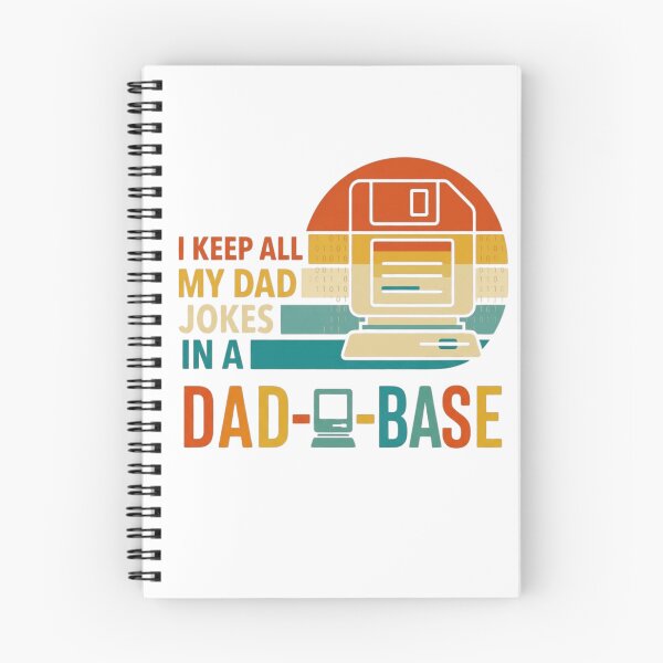 Item preview, I Keep All My Dad Jokes In A Dad-Base designed and sold by BestKindStudio.