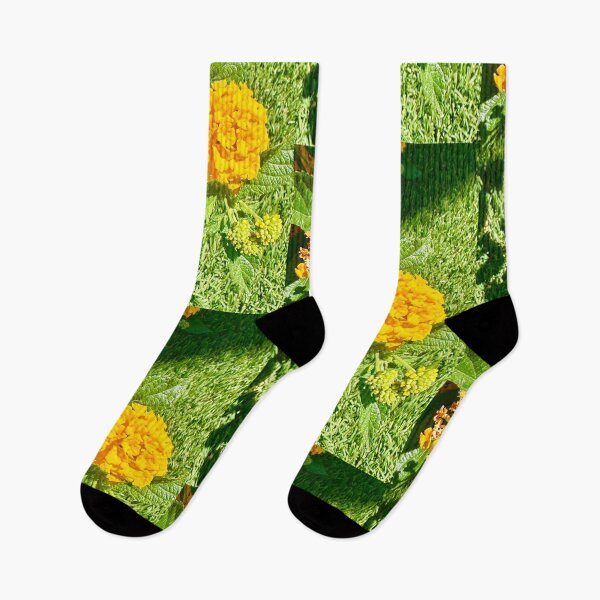 Item preview, Yellow Lantanas Flowers Stickers Prints Posters Wall Art Magnet Home Coffee Cup Decoration TShirt Stationary Notebook Magnet Hat Kitchen Work School Office Redbubble Shop designed and sold by Saritas Boutique Shop.