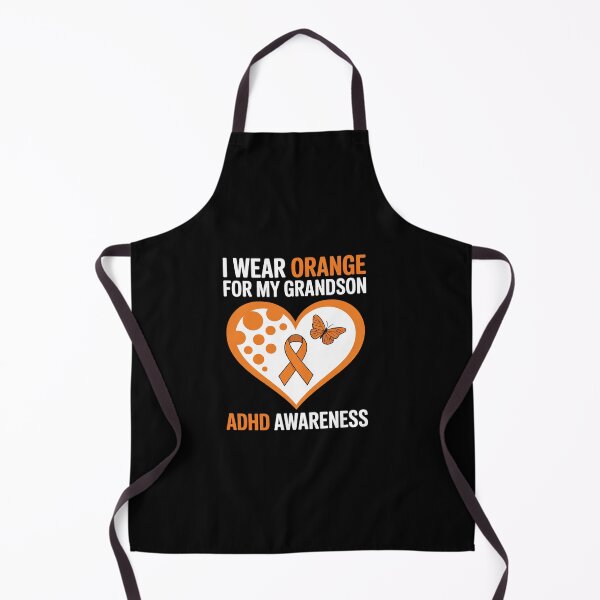 Item preview, I Wear Orange For My Grandson ADHD Awareness Month designed and sold by fferomananul.