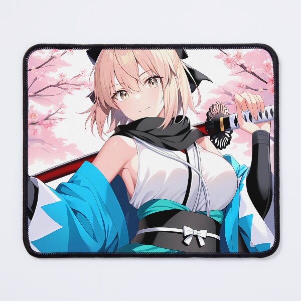 Item preview, Sakura Saber Okita Souji Fate Grand Order Cherry Blossom Samurai designed and sold by SuperTeamCanada.