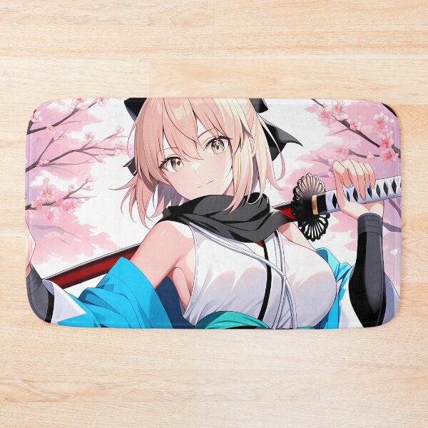 Item preview, Sakura Saber Okita Souji Fate Grand Order Cherry Blossom Samurai designed and sold by SuperTeamCanada.