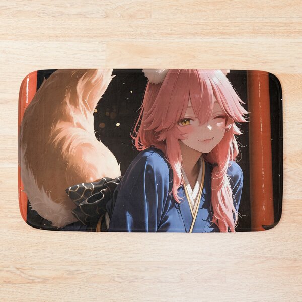 Item preview, Tamamo No Mae Fate Grand Order Shrine Lantern Kimono Glow designed and sold by SuperTeamCanada.