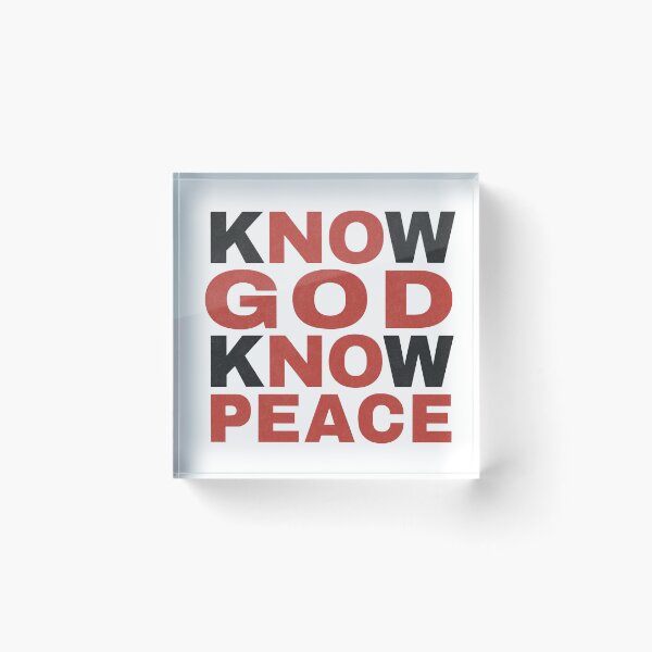 Item preview, Know God designed and sold by InkRush LLC.