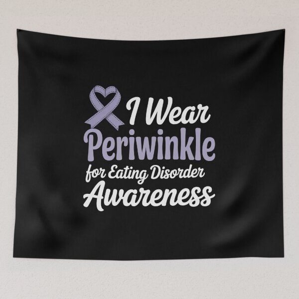 Item preview, I Wear Periwinkle For Eating Disorder Awareness designed and sold by fferomananul.