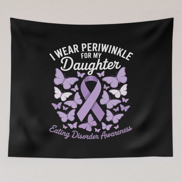 Item preview, I Wear Periwinkle For My Daughter Eating Disorder Awareness designed and sold by fferomananul.