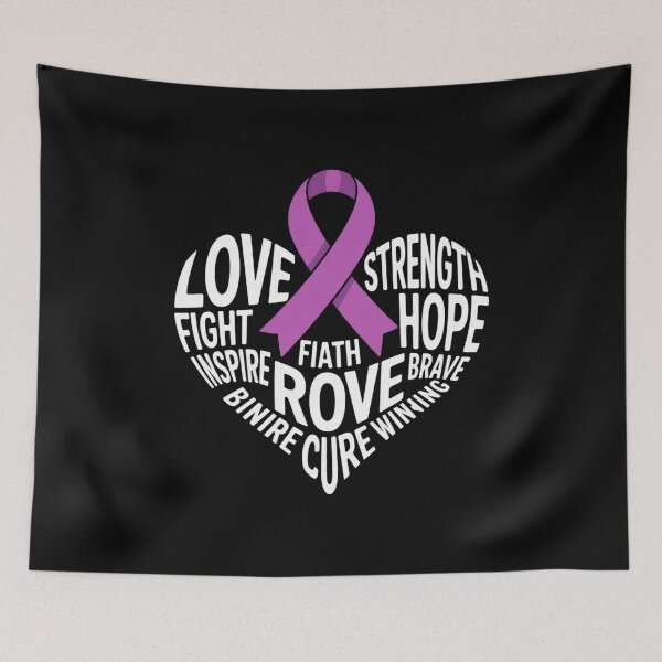 Item preview, I Wear Purple for Leiomyosarcoma Awareness Cancer Awareness designed and sold by fferomananul.
