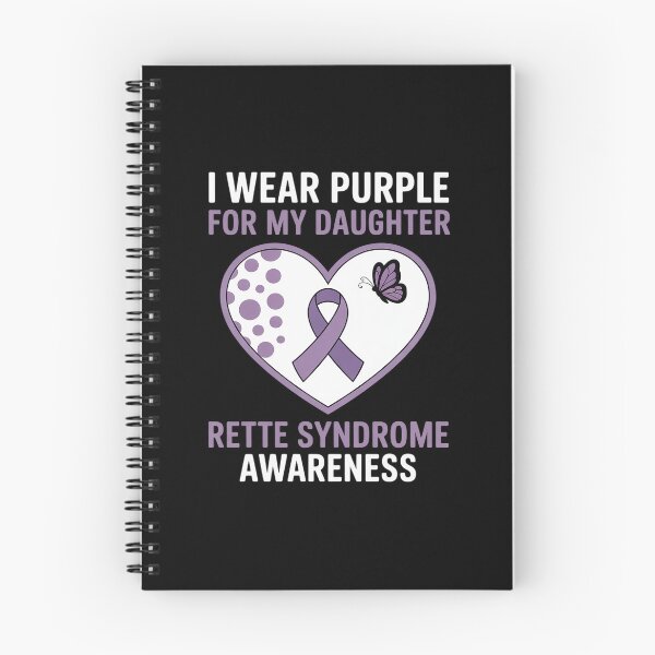 Item preview, I Wear Purple For My Daughter Rett Syndrome Awareness designed and sold by fferomananul.