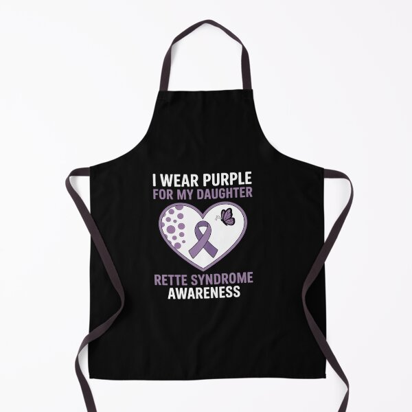 Item preview, I Wear Purple For My Daughter Rett Syndrome Awareness designed and sold by fferomananul.