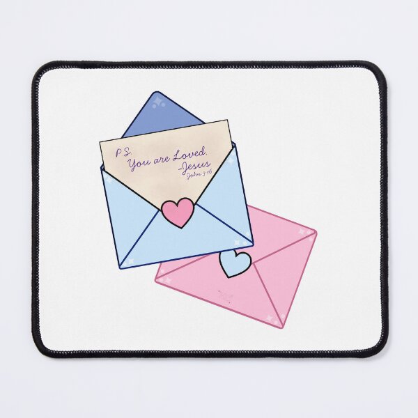 Item preview, Cutesy Bible Affirmation: You Are Loved (Transparent)  designed and sold by KiraCreation963.