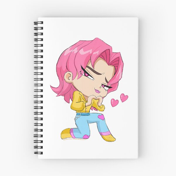 Item preview, Kpop Chibi Romance Idol Cute Aesthetic Character Poster Design designed and sold by bigsbysc.