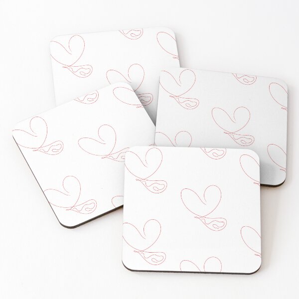 Item preview, Abstract Heart Puddle designed and sold by foxscribbles.