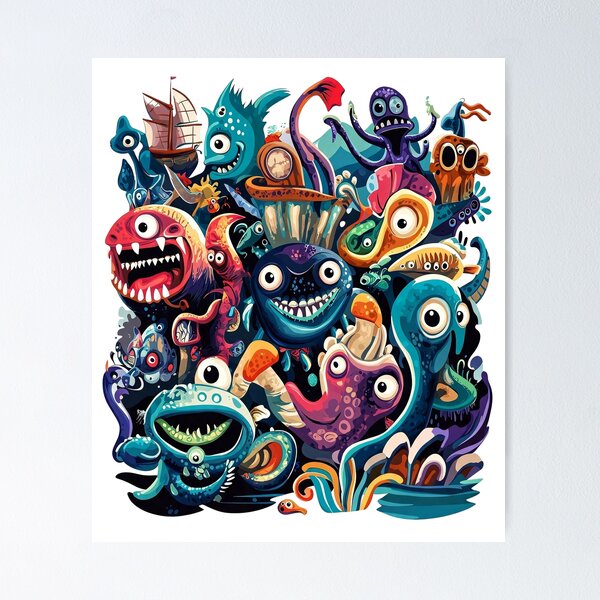 Item preview, Fantasy Underwater World Art designed and sold by YerazikM.