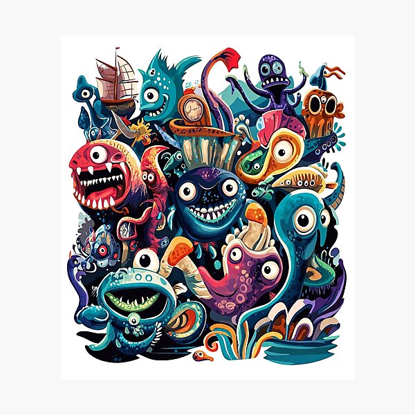 Item preview, Fantasy Underwater World Art designed and sold by YerazikM.
