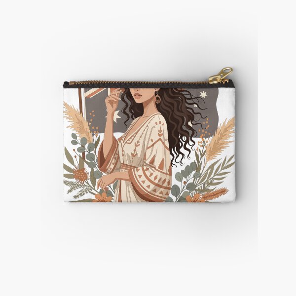 Item preview, Boho Aussie Traveler - Australian Flag & Outback Hat Fashion Art designed and sold by BestChoiceService.