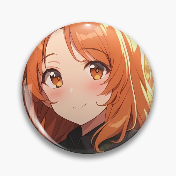 Item preview, Nishizumi Miho Girls Und Panzer Autumn Uniform Golden Light Portrait designed and sold by SuperTeamCanada.