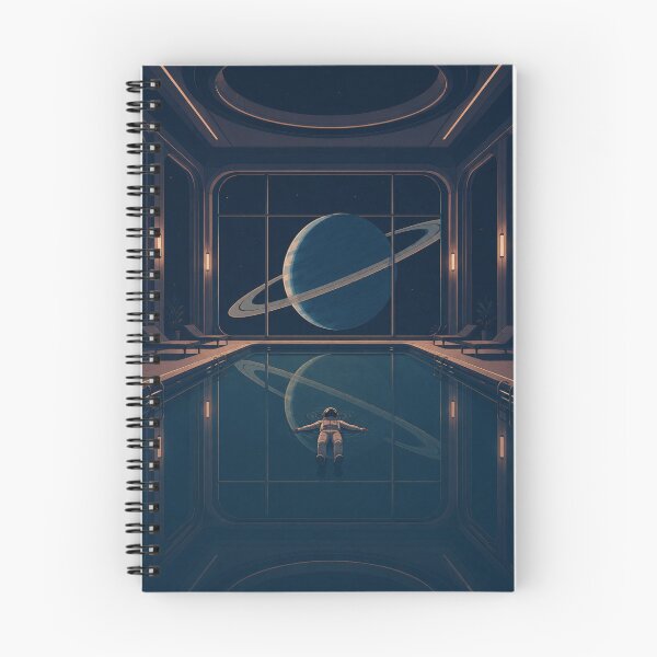 Item preview, Astronaut Floating in Cosmic Pool designed and sold by Creative_Canvas.