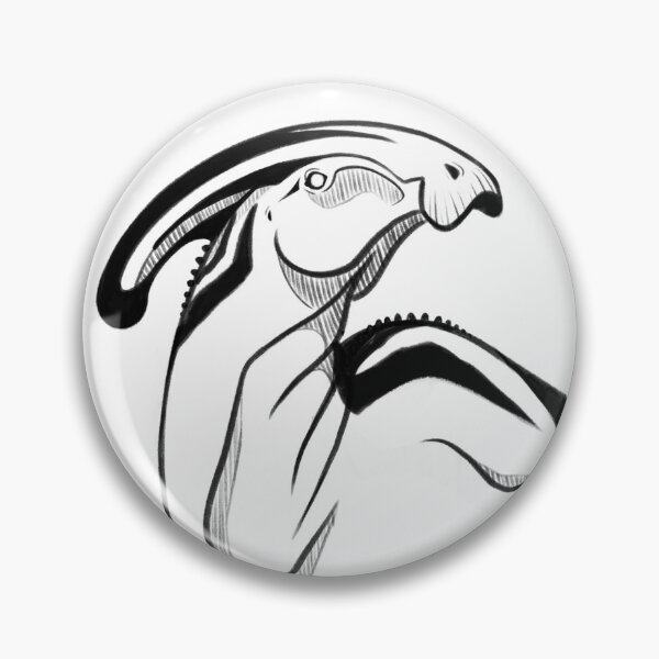 Item preview, Parasaurolophus Dinosaur Illustration designed and sold by StagWingStudios.