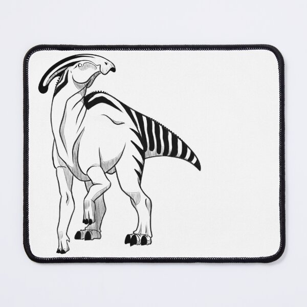 Item preview, Parasaurolophus Dinosaur Illustration designed and sold by StagWingStudios.