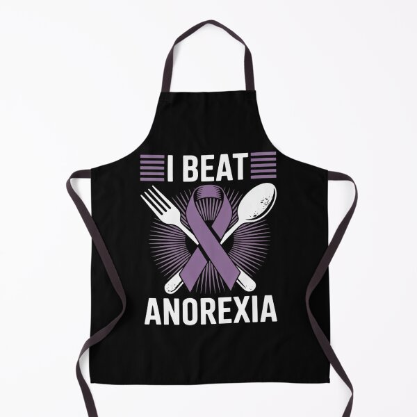 Item preview, I Beat Anorexia Awareness Eating Disorder Purple Ribbon designed and sold by grounabslaninal.