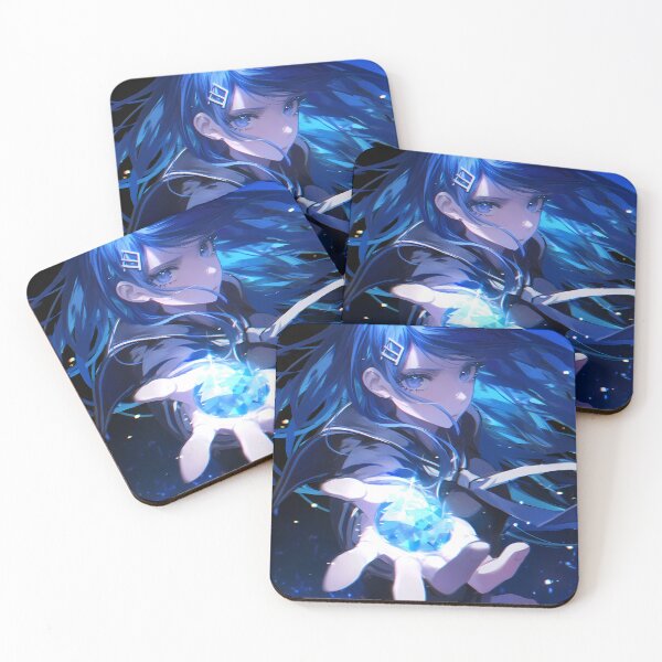Item preview, Sayaka Maizono Danganronpa Blue Hair Starry Glow Magic Orb designed and sold by SuperTeamCanada.