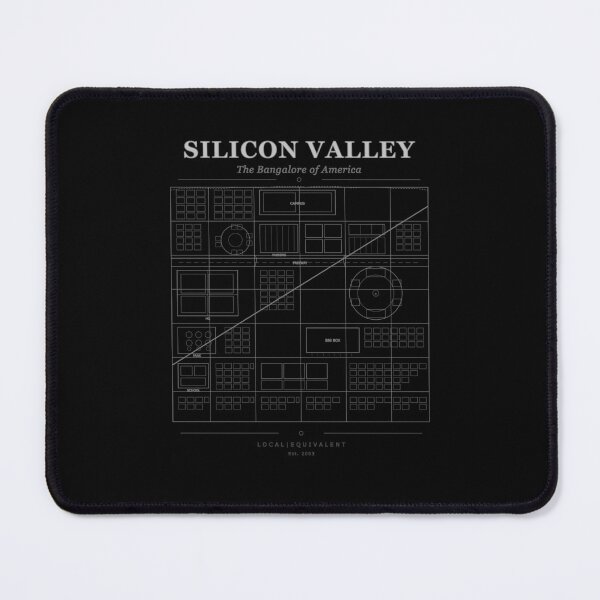 Item preview, Silicon Valley - The Bangalore of America (light on dark) designed and sold by LocalEquivalent.