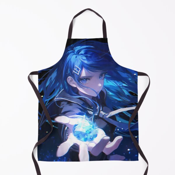 Item preview, Sayaka Maizono Danganronpa Blue Hair Starry Glow Magic Orb designed and sold by SuperTeamCanada.
