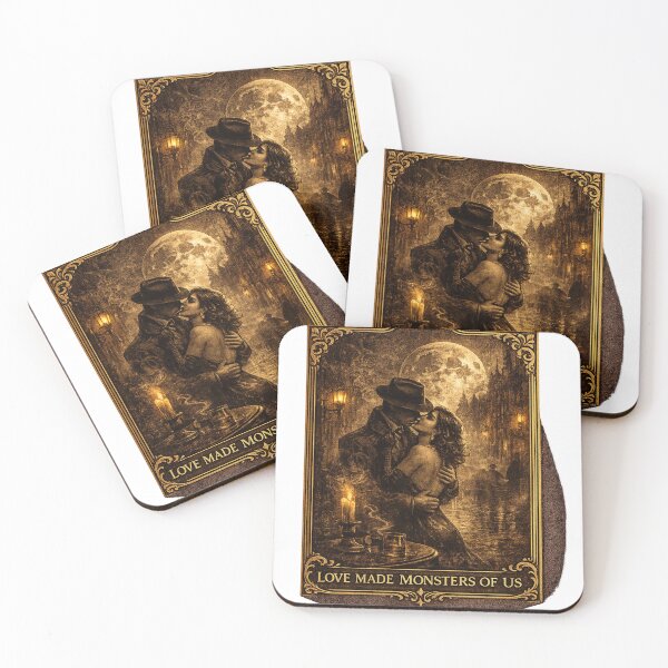 Item preview, Love Made Monsters Of Us – Velvet Noir Society™ designed and sold by DailyTrendFinds.