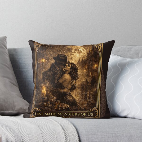 Item preview, Love Made Monsters Of Us – Velvet Noir Society™ designed and sold by DailyTrendFinds.