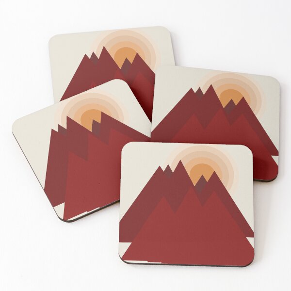Item preview, Geometric mountains designed and sold by Javier Narváez Solarte.