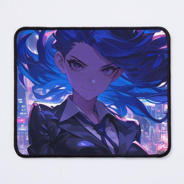 Item preview, Ursula Callistis Little Witch Academia Neon City Night Blue Hair designed and sold by SuperTeamCanada.