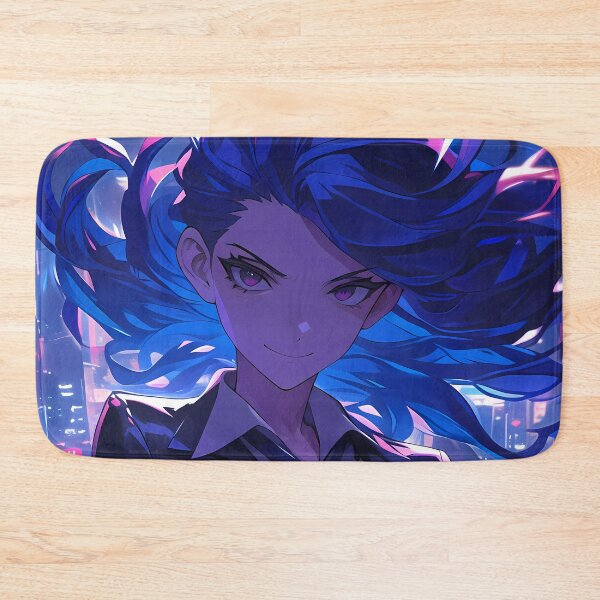 Item preview, Ursula Callistis Little Witch Academia Neon City Night Blue Hair designed and sold by SuperTeamCanada.