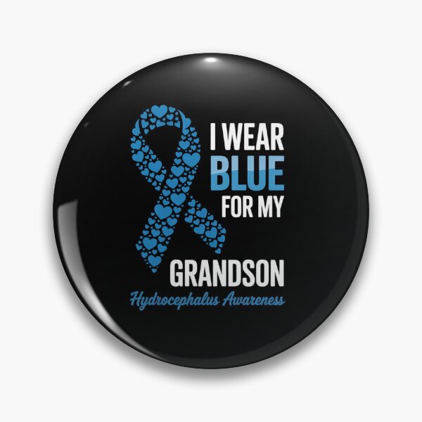 Item preview, I Wear Blue For My Grandson Hydrocephalus Awareness designed and sold by grounabslaninal.