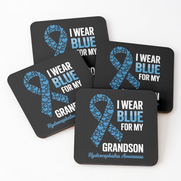 Item preview, I Wear Blue For My Grandson Hydrocephalus Awareness designed and sold by grounabslaninal.