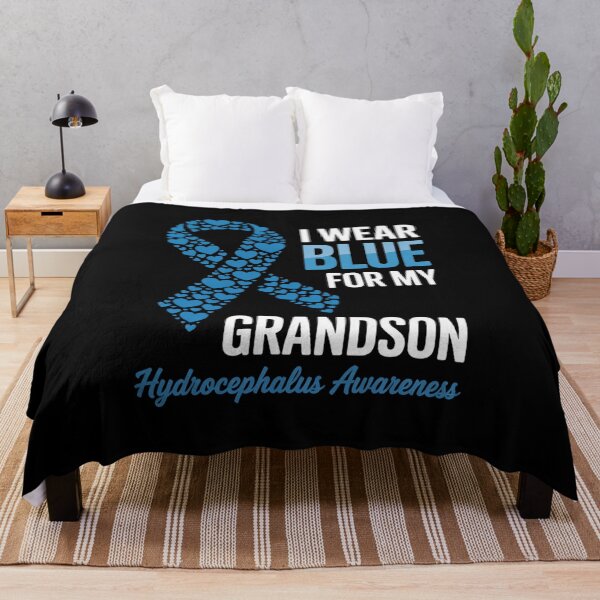 Item preview, I Wear Blue For My Grandson Hydrocephalus Awareness designed and sold by grounabslaninal.