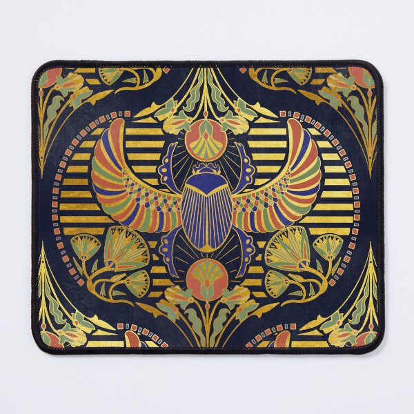 Item preview, Scarab and Papyrus Ogee designed and sold by Honey Crystal Fashion and Homegoods .