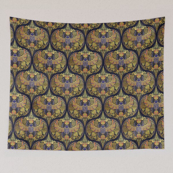 Item preview, Scarab and Papyrus Ogee designed and sold by Honey Crystal Fashion and Homegoods .
