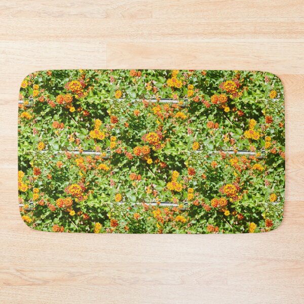 Item preview, Lantanas Flowers Orange & Yellow Stickers Prints Posters Wall Art Magnet Home Coffee Cup Decoration TShirt Stationary Notebook Magnet Hat Kitchen Work School Office Redbubble Shop designed and sold by Saritas Boutique Shop.