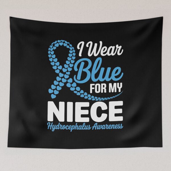 Item preview, I Wear Blue For My Niece Hydrocephalus Awareness designed and sold by grounabslaninal.