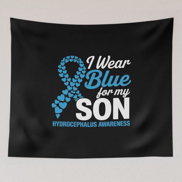 Item preview, I Wear Blue For My Son Mom Dad Hydrocephalus Awareness designed and sold by grounabslaninal.