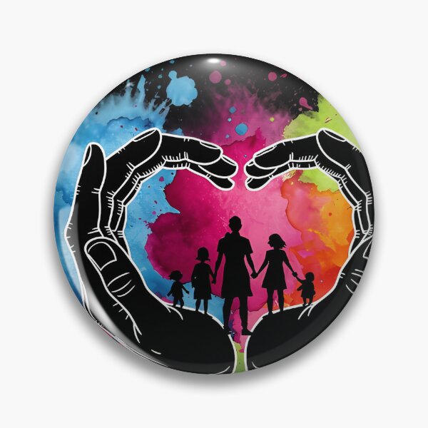 Item preview, Together Day of Families Watercolor Art designed and sold by Ekracreatives.