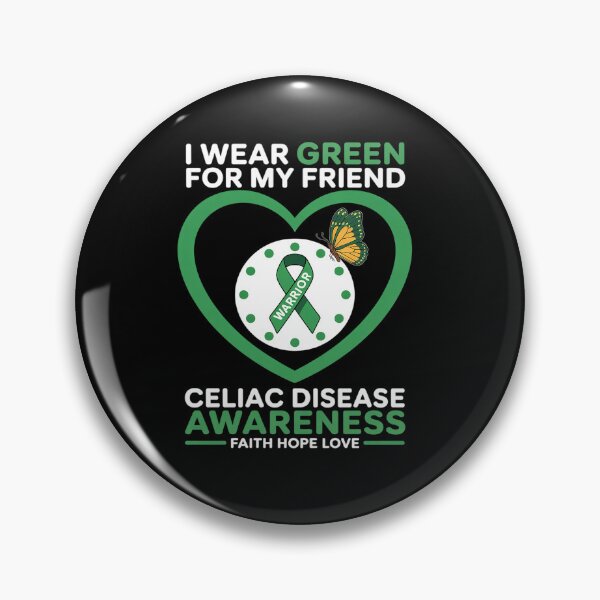 Item preview, I wear Green for my Friend Celiac Disease Awareness designed and sold by grounabslaninal.