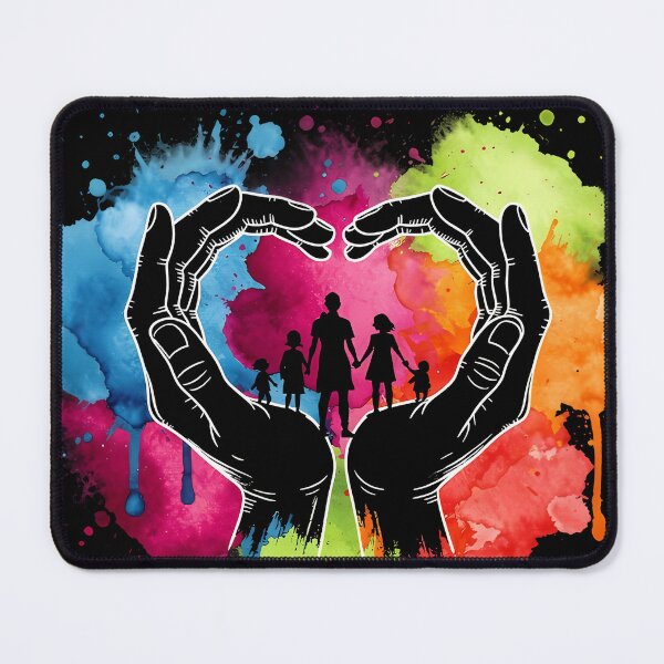 Item preview, Together Day of Families Watercolor Art designed and sold by Ekracreatives.