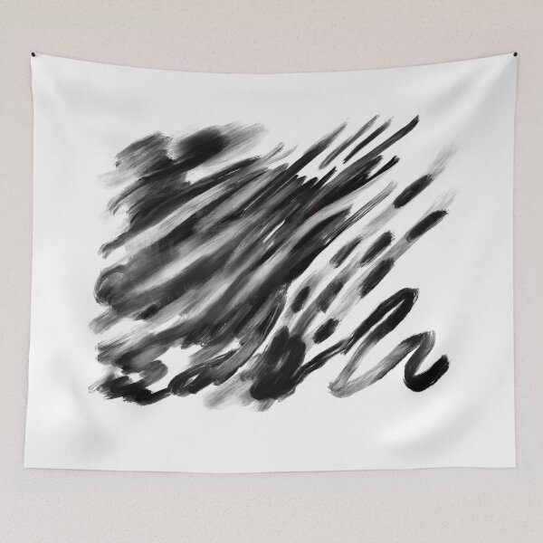 Item preview, Chaos Within — Dark Abstract Expressionist Art designed and sold by AnnaVikhrArt.