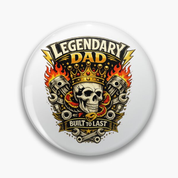 Item preview, Legendary Dad Built To Last designed and sold by BestKindStudio.