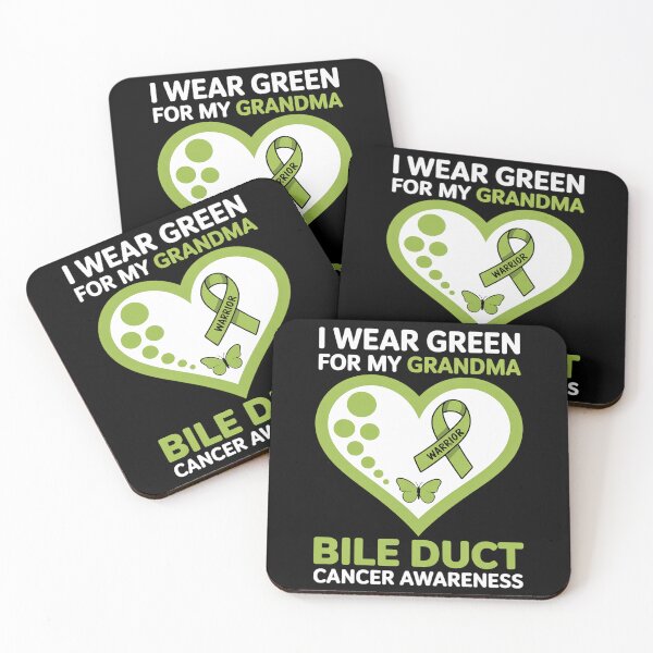 Item preview, I Wear Green for My Grandma Bile Duct Cancer Awareness designed and sold by grounabslaninal.