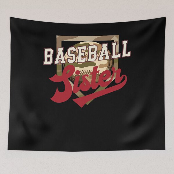 Item preview, Baseball Sister Camo Game Day designed and sold by KIROSALS.