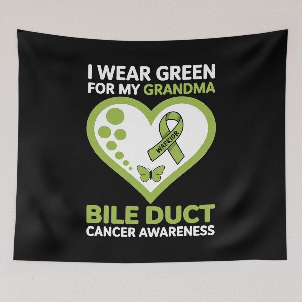 Item preview, I Wear Green for My Grandma Bile Duct Cancer Awareness designed and sold by grounabslaninal.