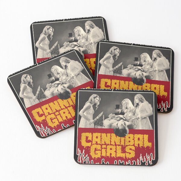 Item preview, Cannibal Girls Eat Men  Retro 70S Cult Horror Movie designed and sold by JQKERdesigns.