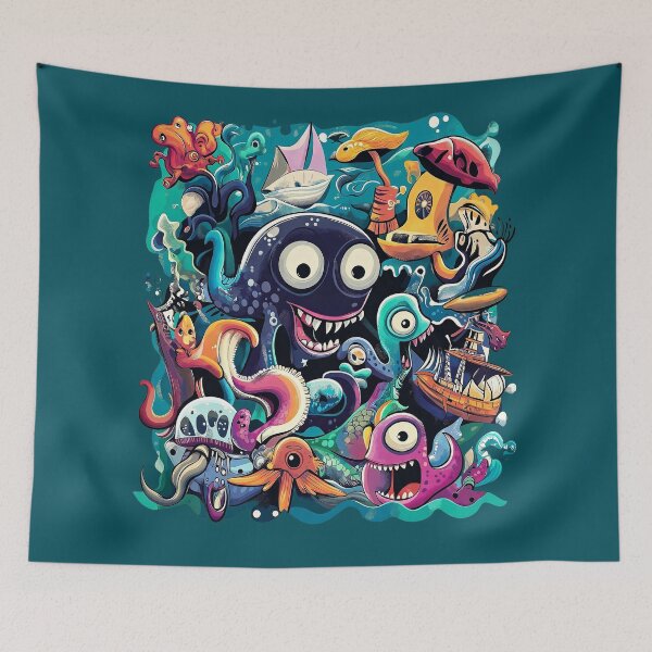 Item preview, Fantasy Underwater World Art designed and sold by YerazikM.